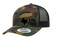 Load image into Gallery viewer, Live Free - Snapback
