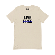 Load image into Gallery viewer, Thin Blue Line Live Free - Short Sleeve
