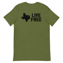 Load image into Gallery viewer, Texas Live Free - Short Sleeve
