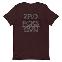 Load image into Gallery viewer, The Zro Fcks - Tshirt (White Letters)
