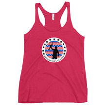 Load image into Gallery viewer, Because We Live Here - Racerback Tank Top
